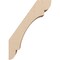 Ekena Millwork 5-inch W x 10-inch D x 14-inch H Olympic Rough Cedar Woodgrain TimberThane Knee Brace, Primed BRCUR05X10X14OLYRCPR - alternate 5